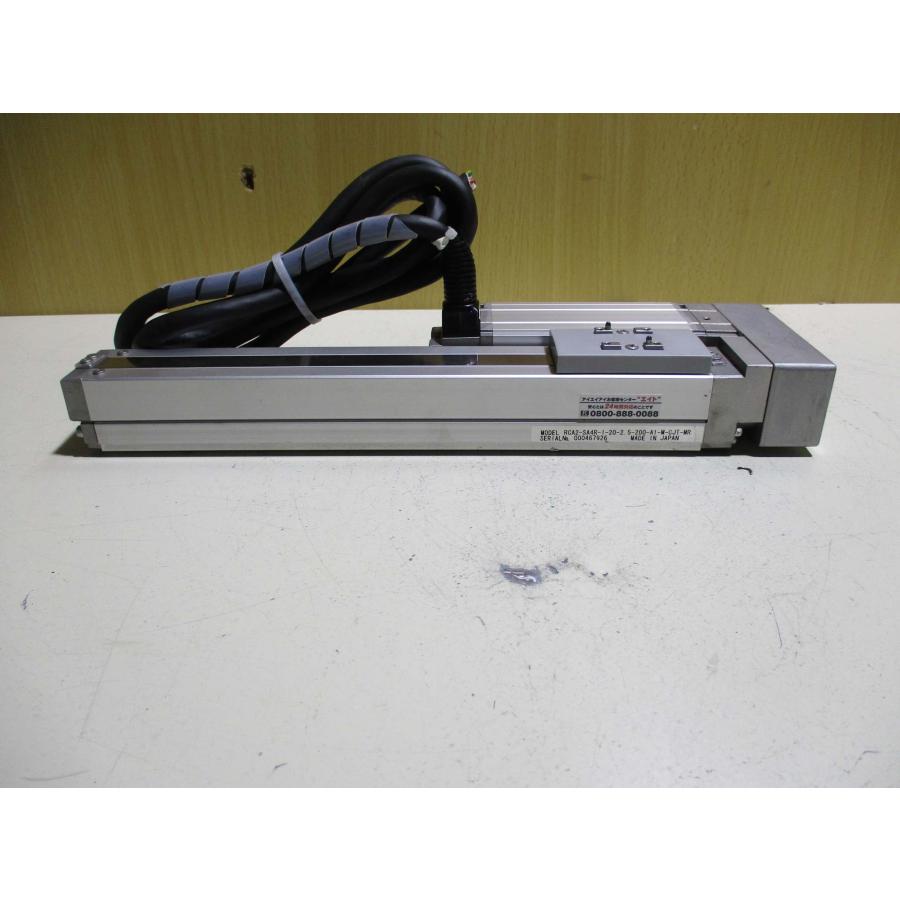 中古IAI ロボシリンダ RCA2-SA4R-I-20-2.5-200-A1-M-CJT-MR/RCA2-MU2B 33MM ...