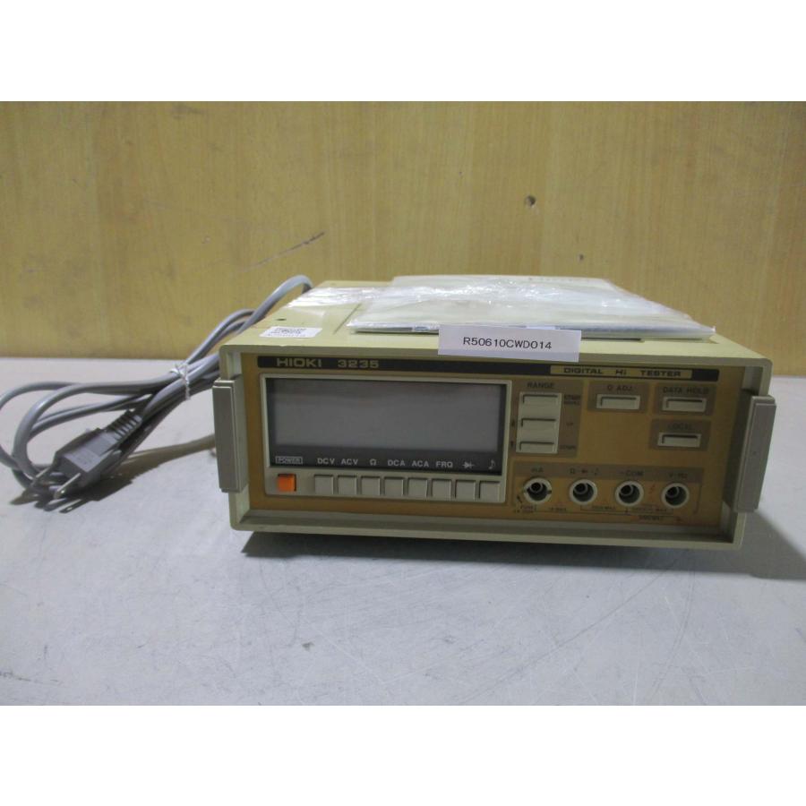 中古 HIOKI 3235 DIGITAL Hi TESTER デジタルマルチメータ 通電 中古 HIOKI 3235 DIGITAL Hi TESTER デジタルマルチメータ 通電