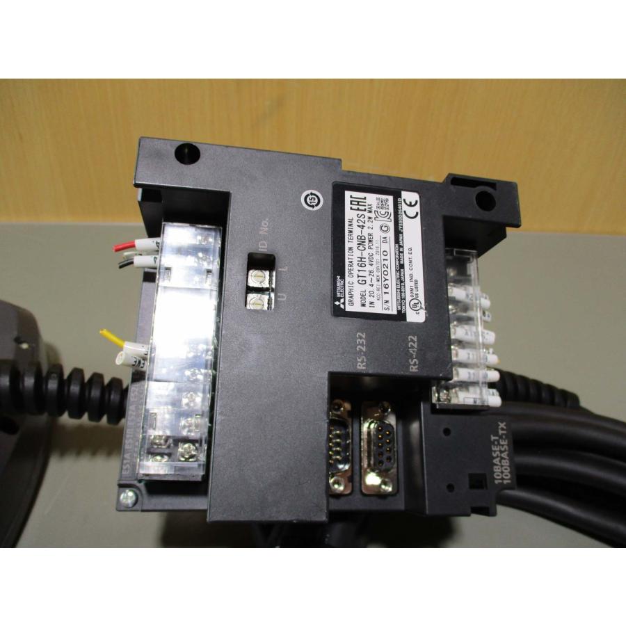 中古 MITSUBISHI GT1665HS-VTBD GT16H-CNB-42S GRAPHIC OPERATION 