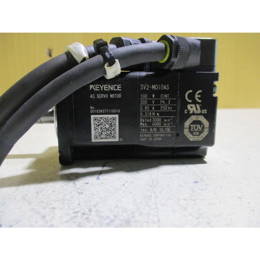 中古 KEYENCE SV2-M010AS 100W 200V ACサーボシステム 中古 KEYENCE SV2-M010AS 100W 200V ACサーボシステム