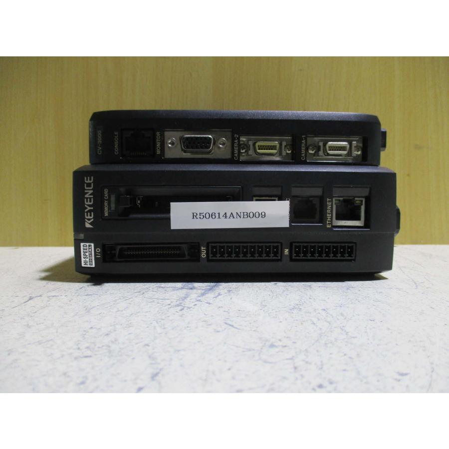 中古 KEYENCE CV-3000 画像処理システム(R50614ANB009