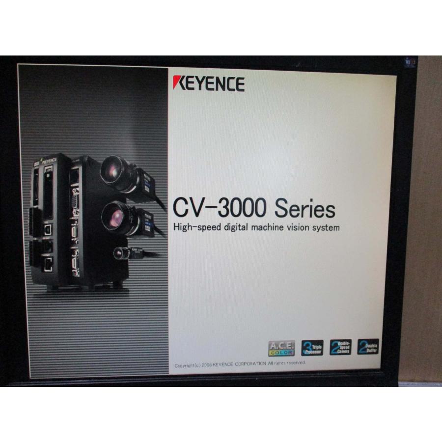 中古 KEYENCE CV-3000 画像処理システム(R50614ANB009