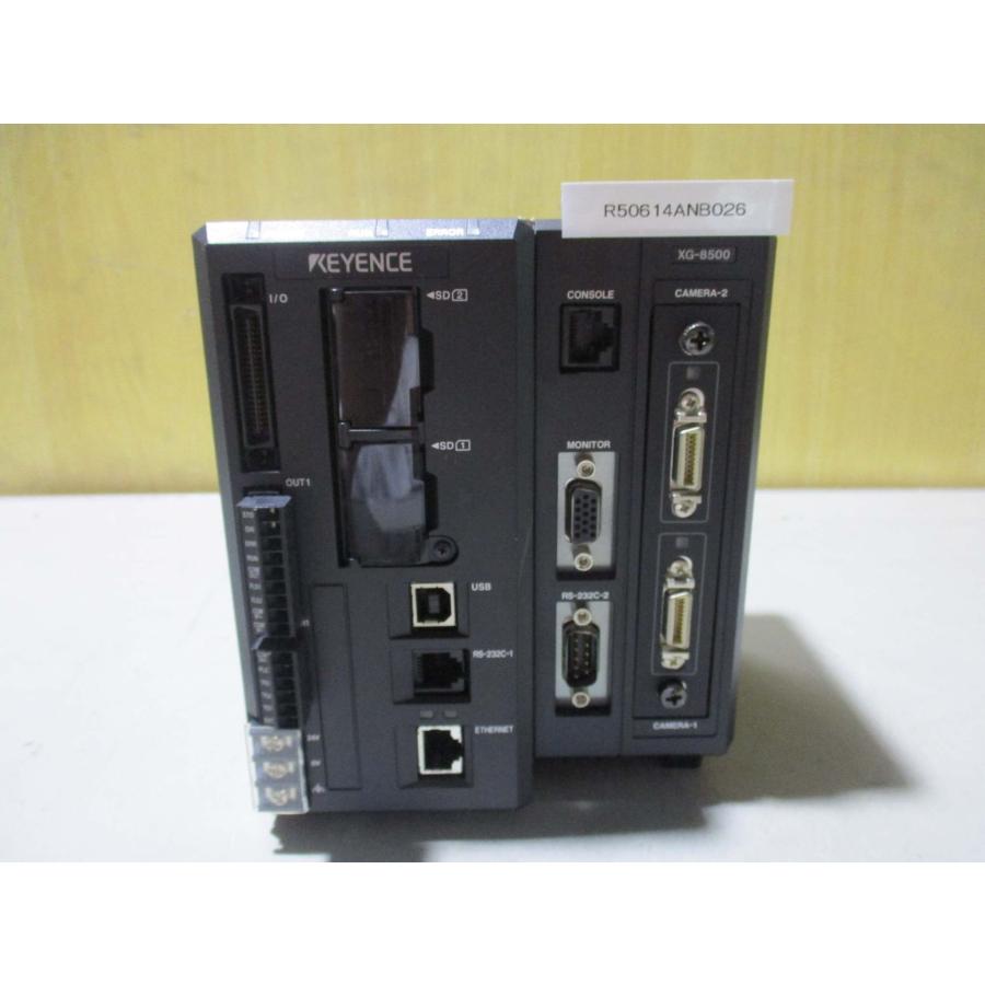 キーエンス2点 KZ-A500 KZ-L10 CPU パソコンリンク 中古 キーエンス2