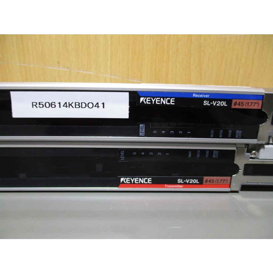 中古 KEYENCE SL-V20L T＆Rセーフティライトカーテン(R50614KBD041