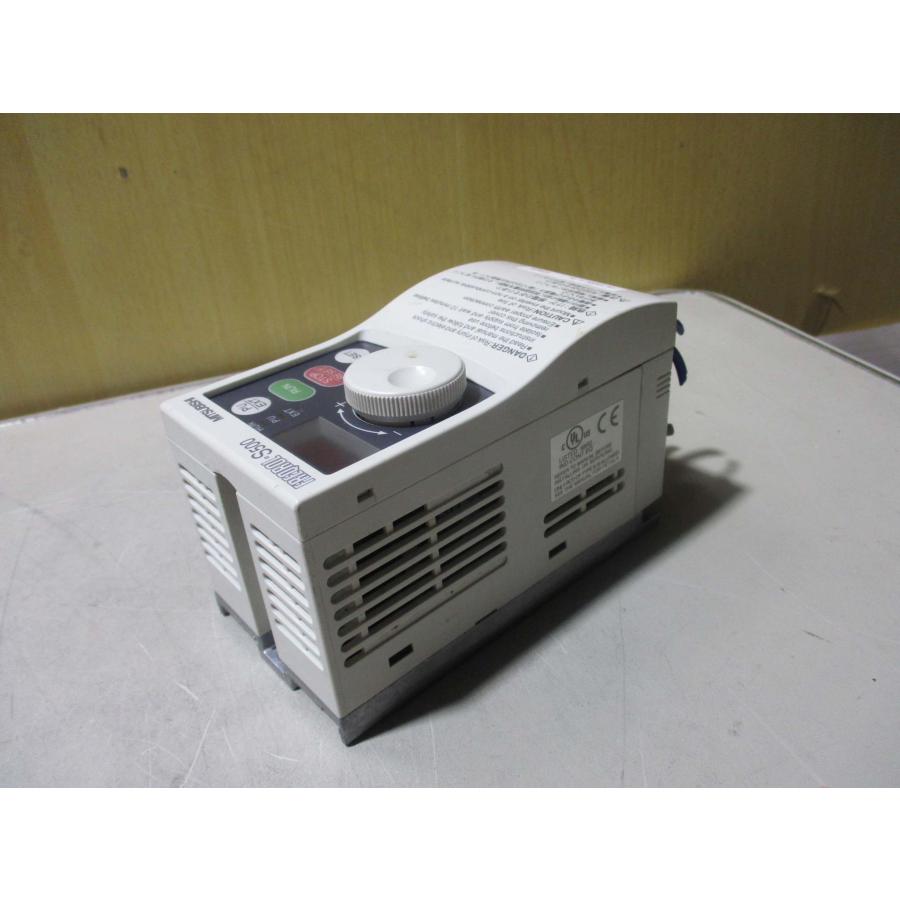 中古MITSUBISHI FR-S520E-0.2K インバータ FREQROL-S500シリーズ 0.2KW