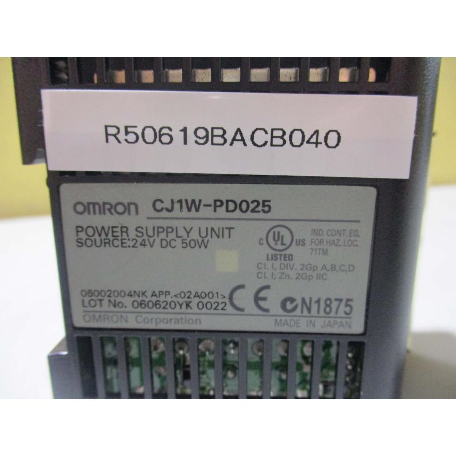 中古 Omron CJ1W-PD025 Power supply unit(R50619BACB040