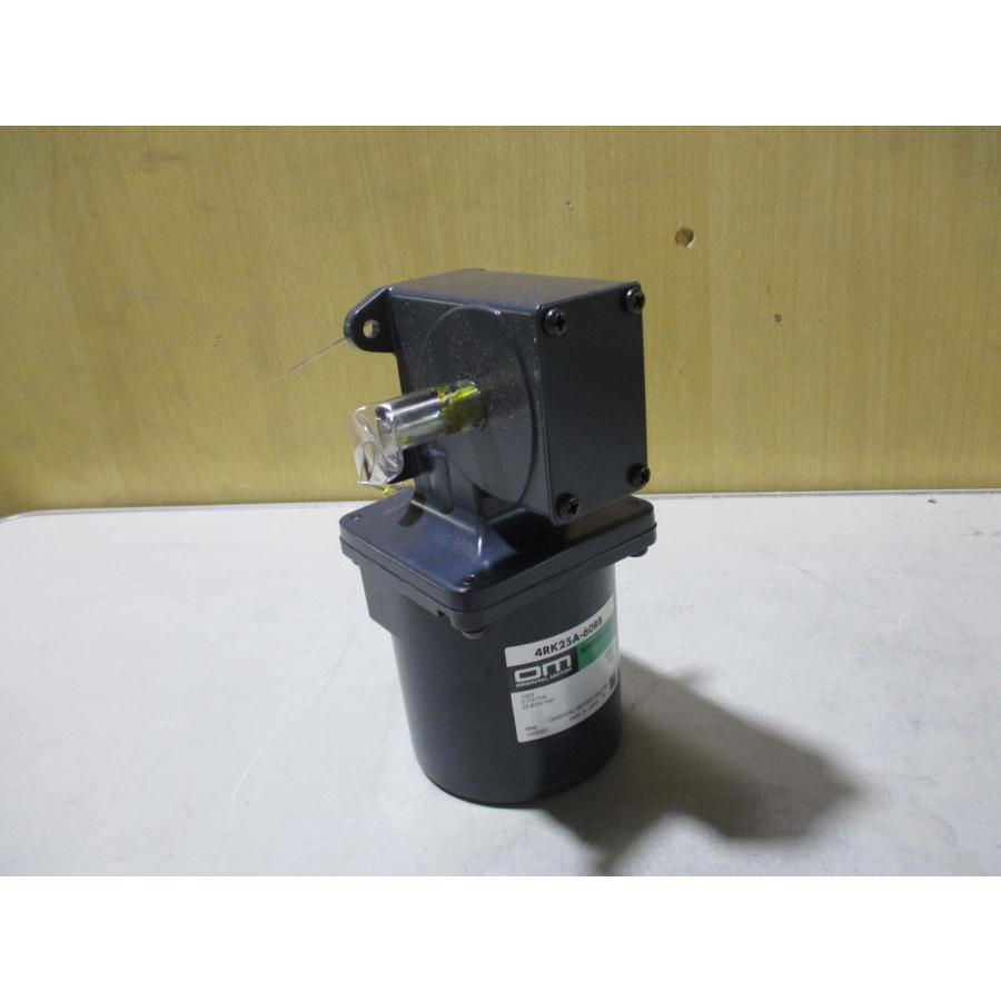 新古 ORIENTAL MOTOR 4RK25A-60RB ウォームギヤードモーター 新古 ORIENTAL MOTOR 4RK25A-60RB ウォームギヤードモーター