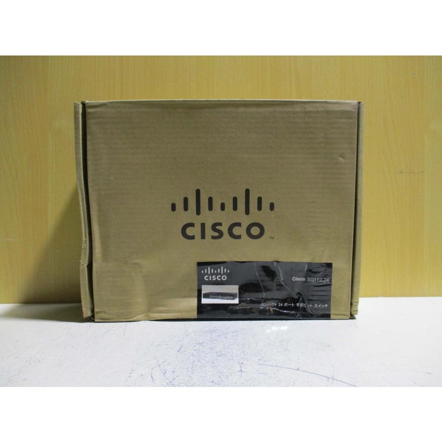 新古 Cisco Systems SG112-24 コンパクト24ポートギガビットスイッチ