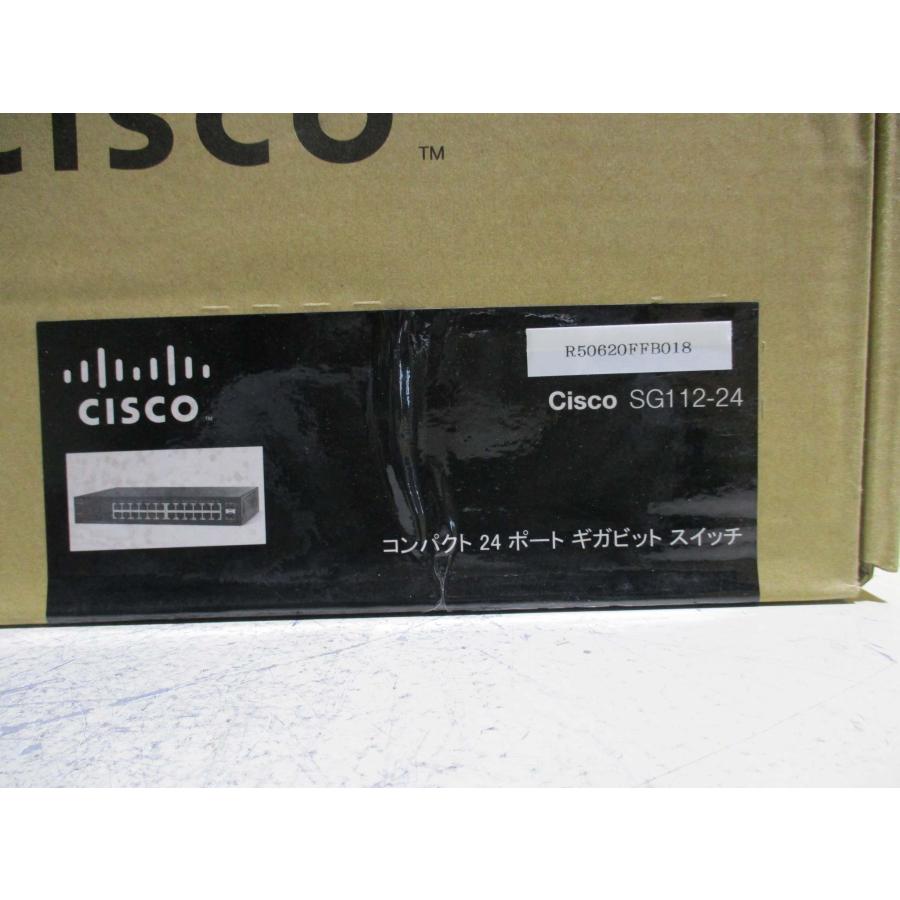 新古 Cisco Systems SG112-24 コンパクト24ポートギガビットスイッチ