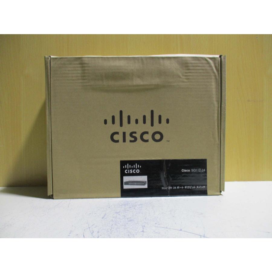 新古 Cisco Systems SG112-24 コンパクト24ポートギガビットスイッチ