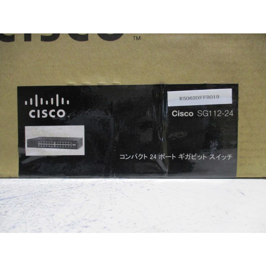 新古 Cisco Systems SG112-24 コンパクト24ポートギガビットスイッチ