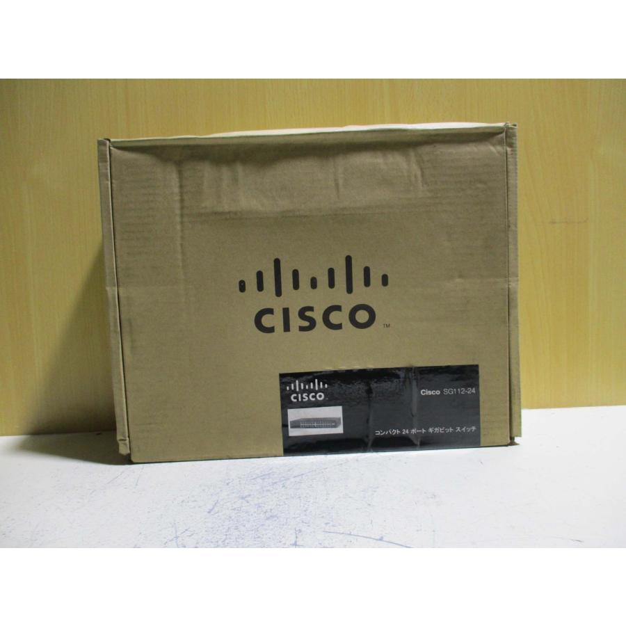 新古 Cisco Systems SG112-24 コンパクト24ポートギガビットスイッチ