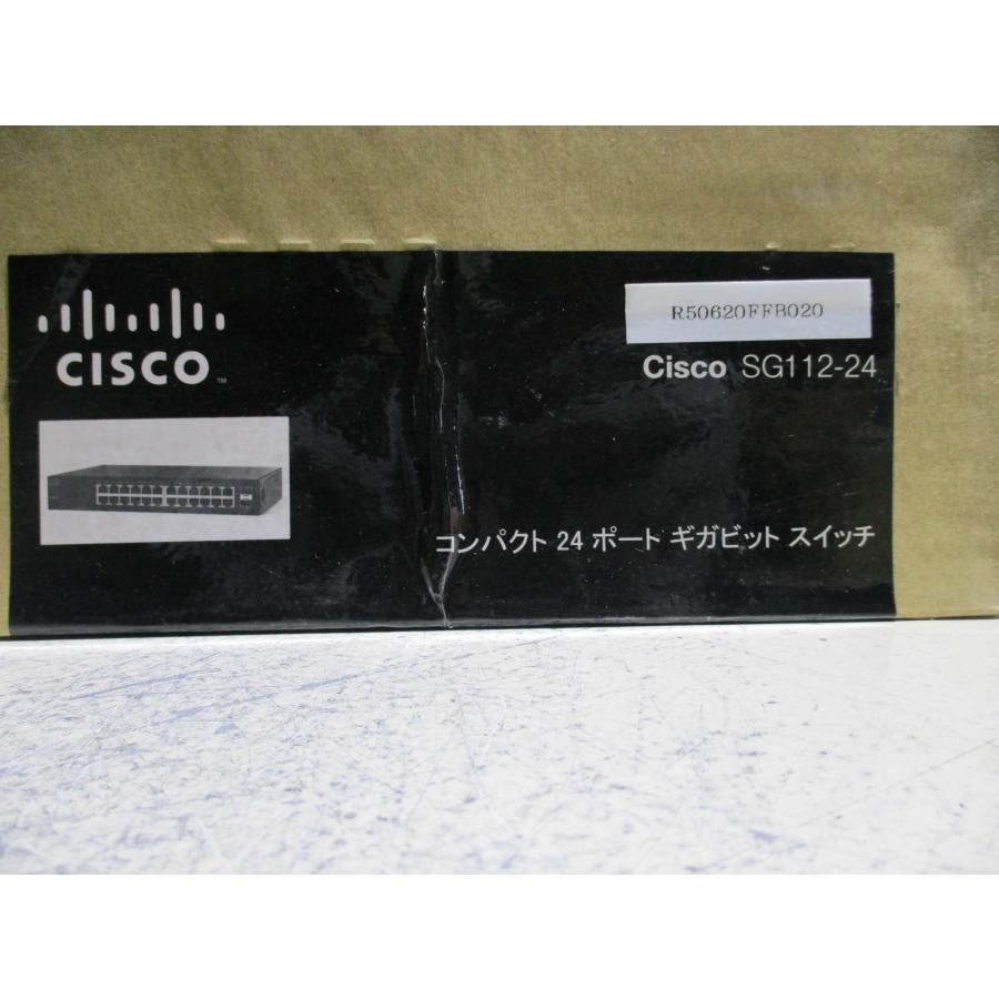 新古 Cisco Systems SG112-24 コンパクト24ポートギガビットスイッチ