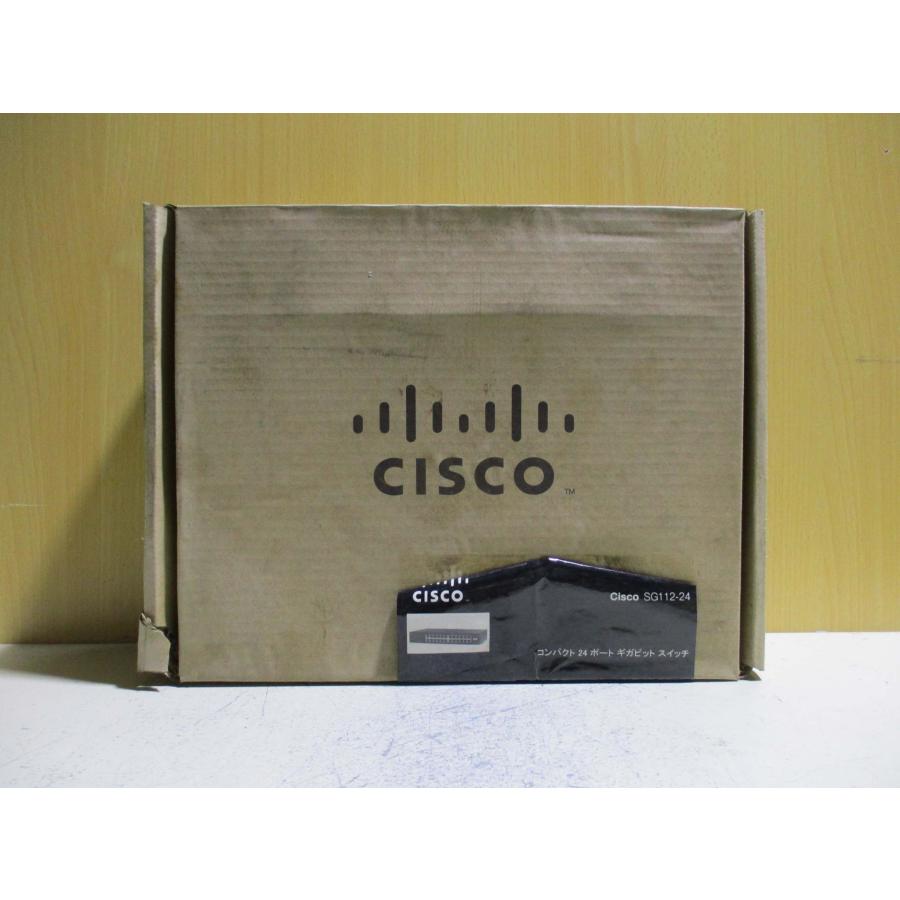新古 Cisco Systems SG112-24 コンパクト24ポートギガビットスイッチ