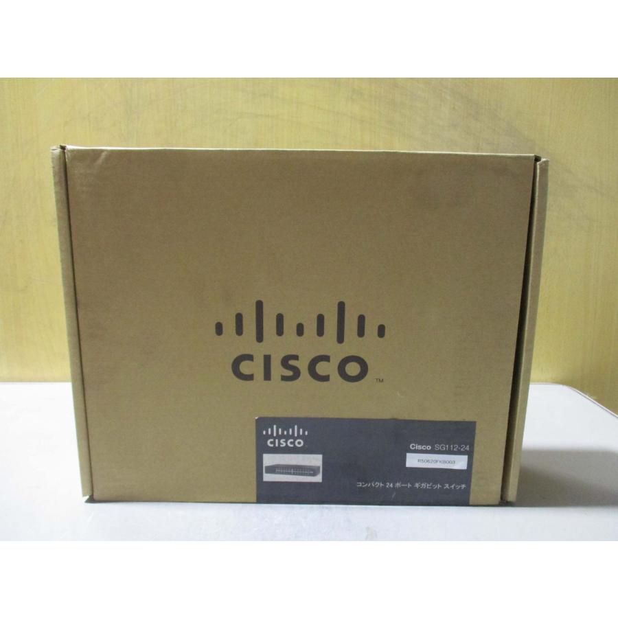 新古 Cisco Systems SG112-24 コンパクト24ポートギガビットスイッチ