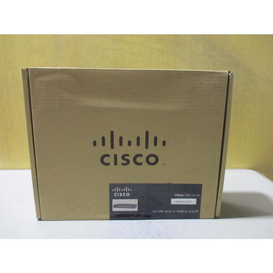 新古 Cisco Systems SG112-24 コンパクト24ポートギガビットスイッチ
