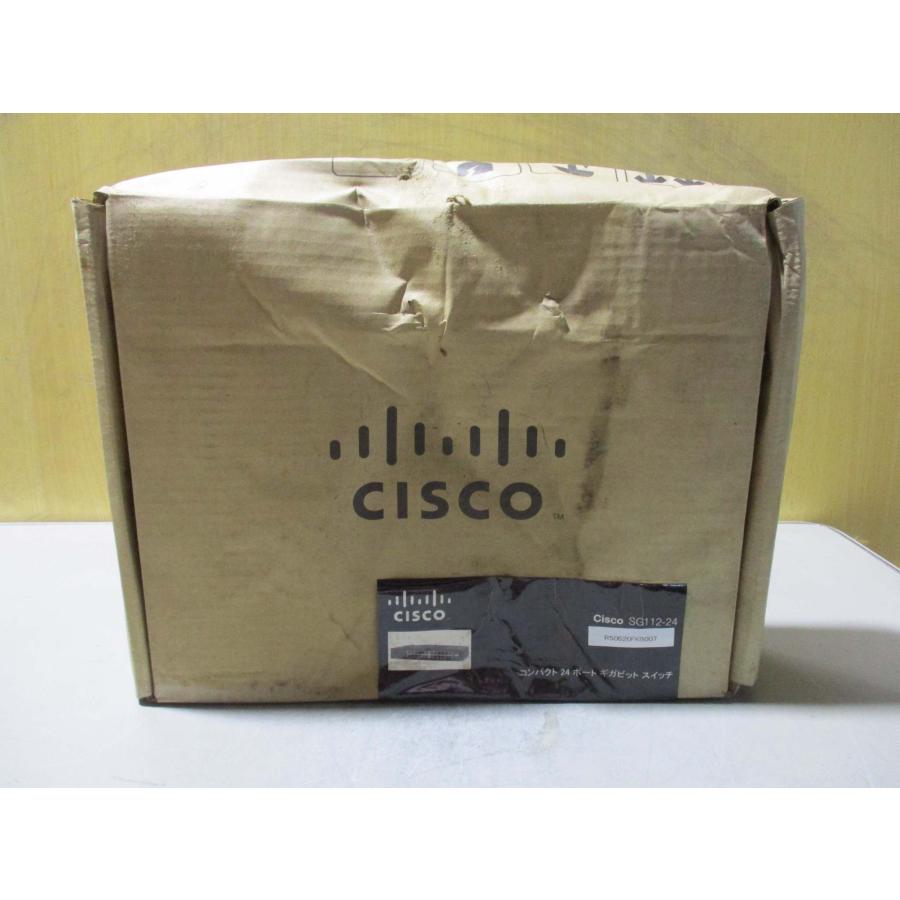 新古 Cisco Systems SG112-24 コンパクト24ポートギガビットスイッチ