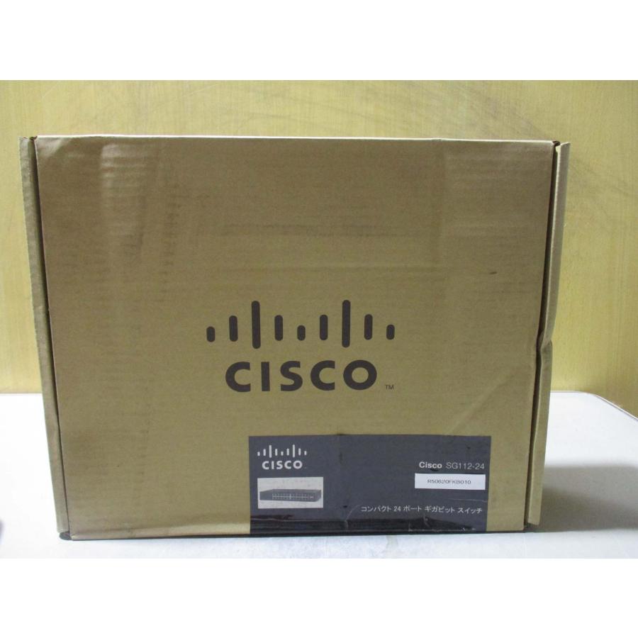 新古 Cisco Systems SG112-24 コンパクト24ポートギガビットスイッチ