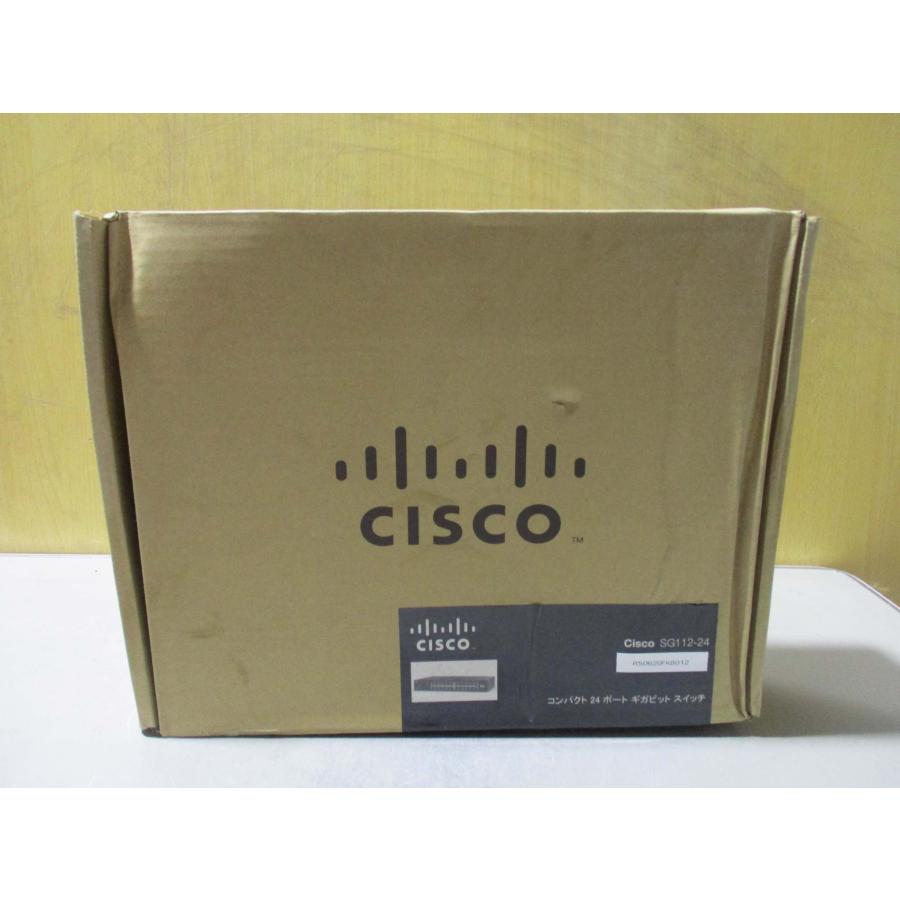 新古 Cisco Systems SG112-24 コンパクト24ポートギガビットスイッチ