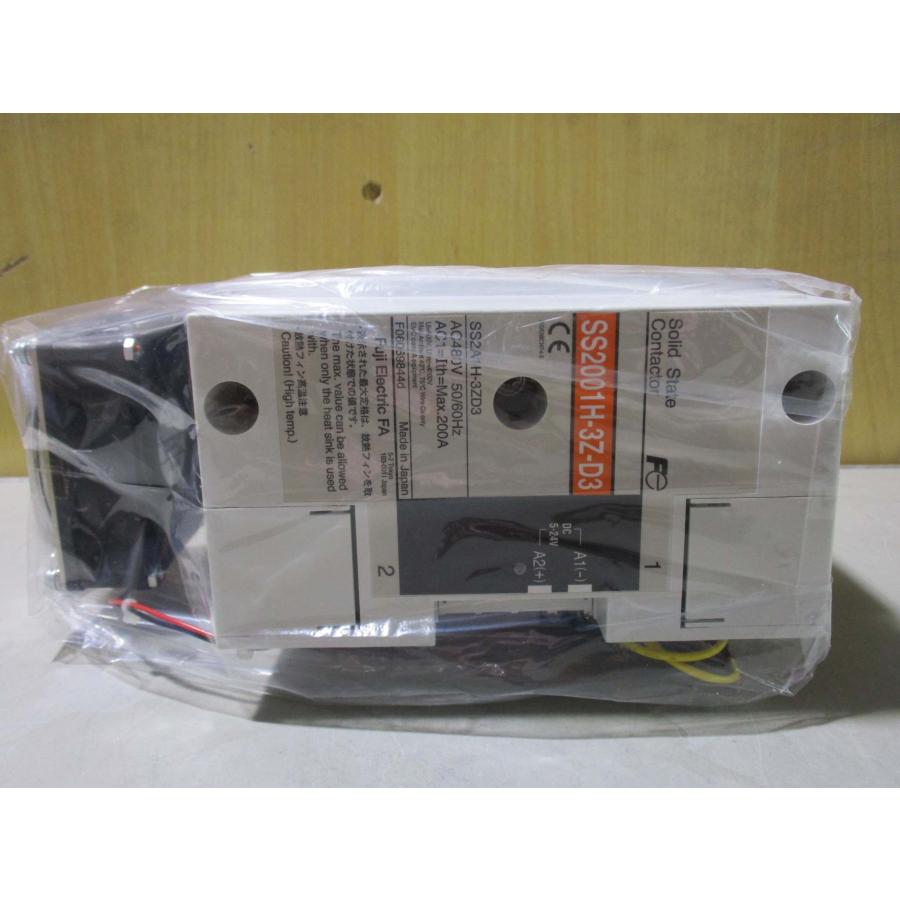 新古 FUJI SOLID STSTE CONTACTOR SS2001H-3Z-D3 ソリッド 新古 FUJI SOLID STSTE CONTACTOR SS2001H-3Z-D3 ソリッド