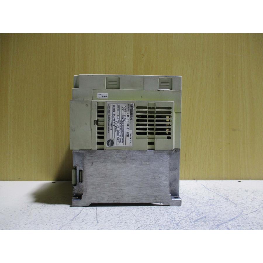 中古 MITSUBISHI FR-E520-2.2KN インバータ(R50621DCE018