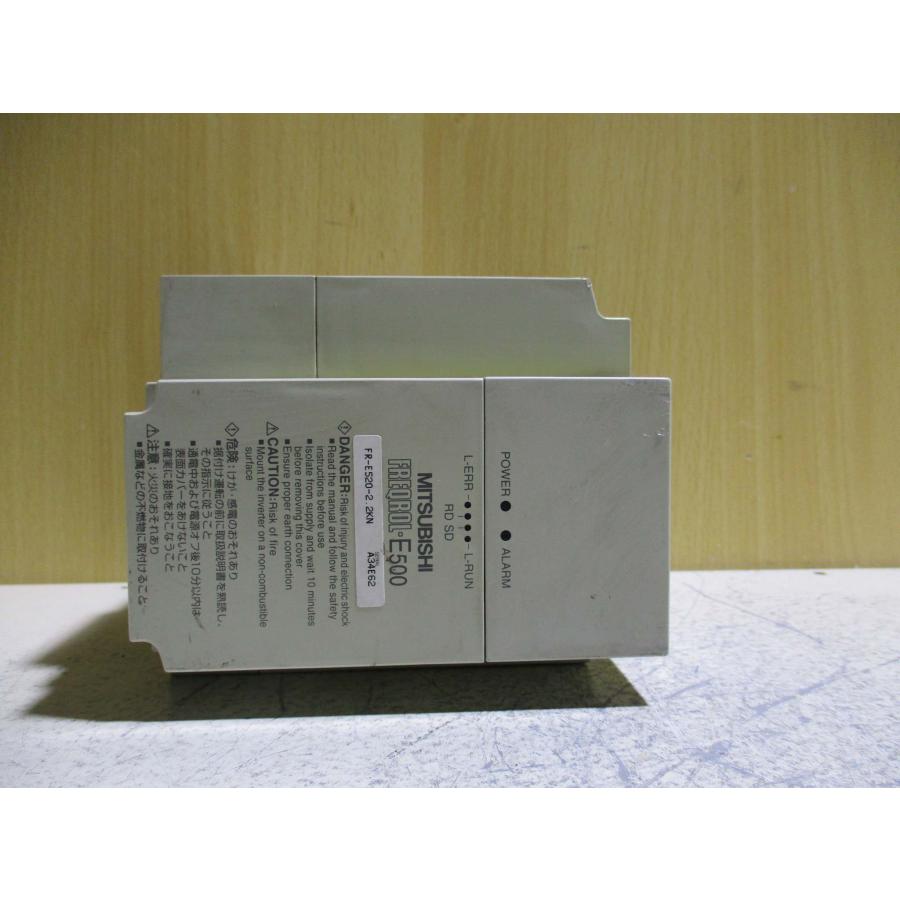 中古 MITSUBISHI FR-E520-2.2KN インバータ(R50621DCE018