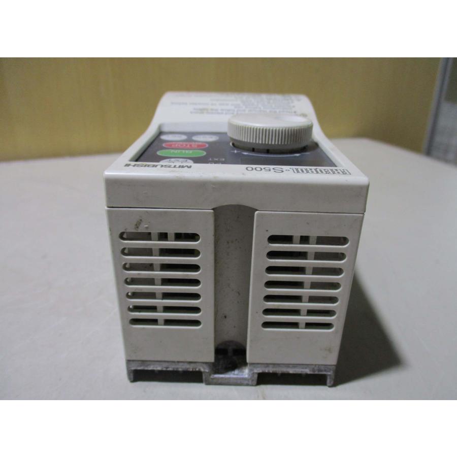 中古 MITSUBISHI INVERTER FR-S520E-0.1K インバータ 0.1kW 5個