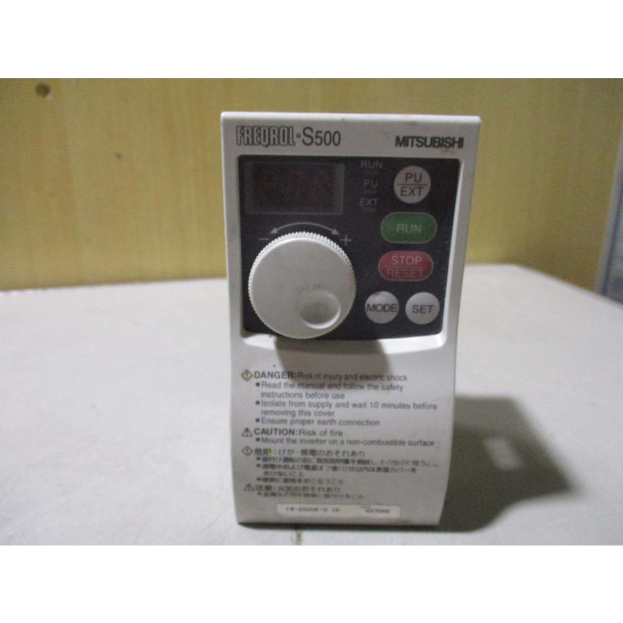 中古 MITSUBISHI INVERTER FR-S520E-0.1K インバータ 0.1kW 5個