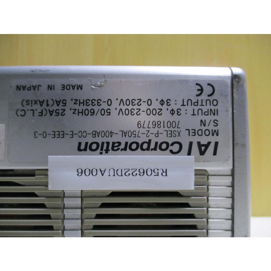 中古 IAI XSEL-P-2-750AL-400AB-CC-E-EEE-0-3 アクチュエータ 中古 IAI XSEL-P-2-750AL-400AB-CC-E-EEE-0-3 アクチュエータ