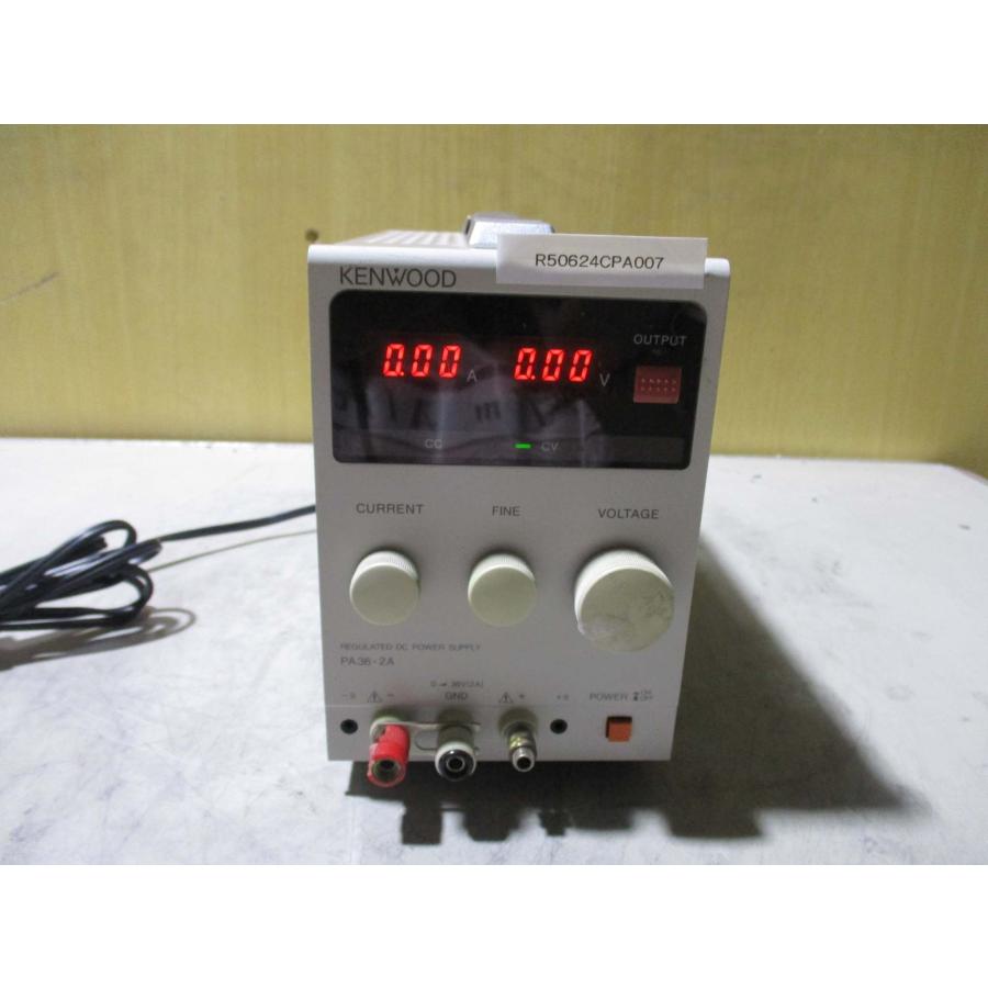 中古 KENWOOD PA36-2A 直流安定化電源 DC POWER SUPPLY TEXIO 中古 KENWOOD PA36-2A 直流安定化電源 DC POWER SUPPLY TEXIO