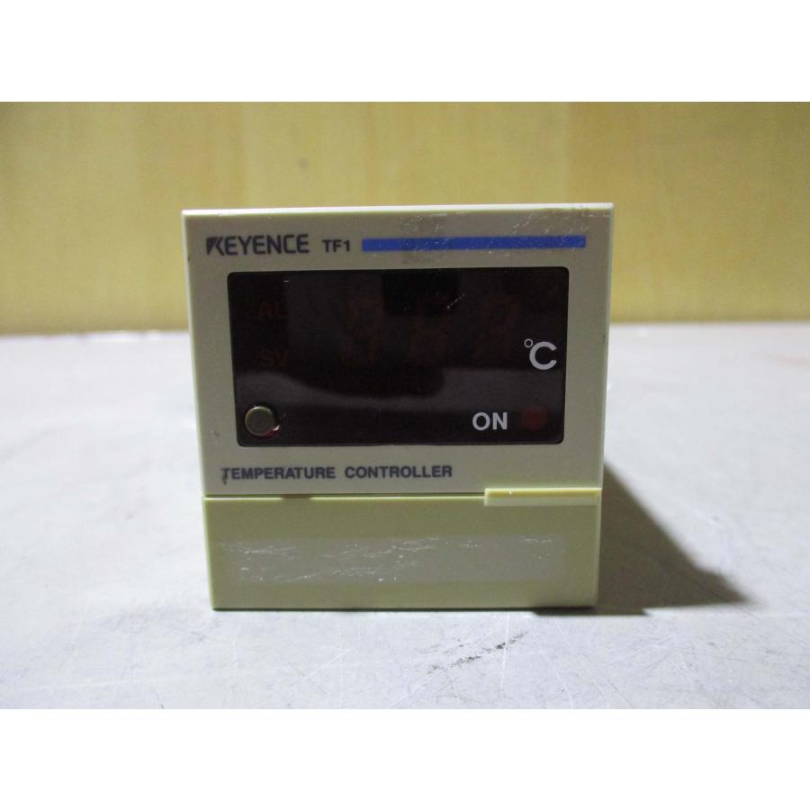 中古 KEYENCE TEMPERATURE CONTROLLER TF1-11 温度調節器 3個(R50624DFB043 ...