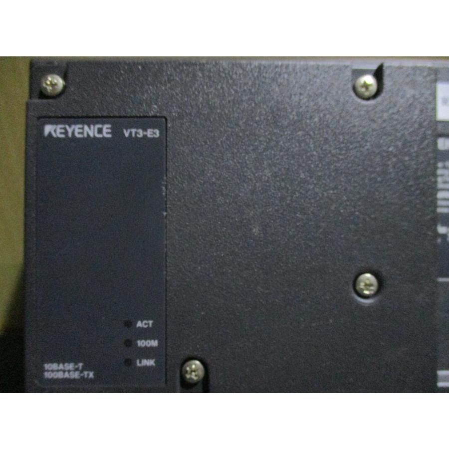 中古 KEYENCE VT3-V7/VT3-E3 7型 VGA TFTカラー タッチパネル 通電OK