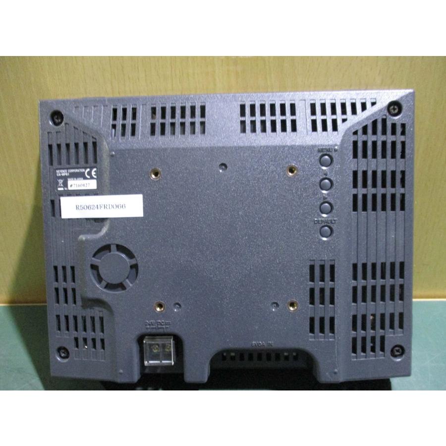 中古KEYENCE COLOR MONITOR CA-MP81 カラーモニター 24VDC 通電OK