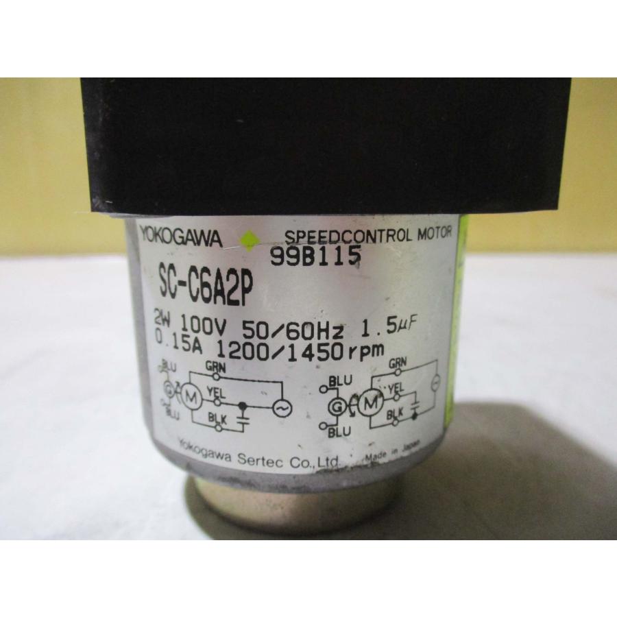 中古YOKOGAWA SC-C6A2P モーター 100V 0.15A /TOKYO RIKAKIKAI 中古YOKOGAWA SC-C6A2P モーター 100V 0.15A /TOKYO RIKAKIKAI