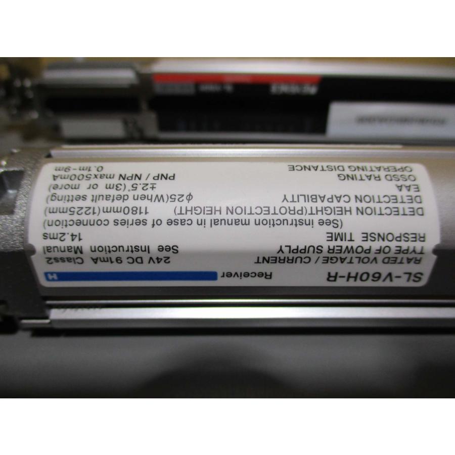 中古 KEYENCE Transmitter SL-V60H / Receiver セーフティライト 中古 KEYENCE Transmitter SL-V60H / Receiver セーフティライト