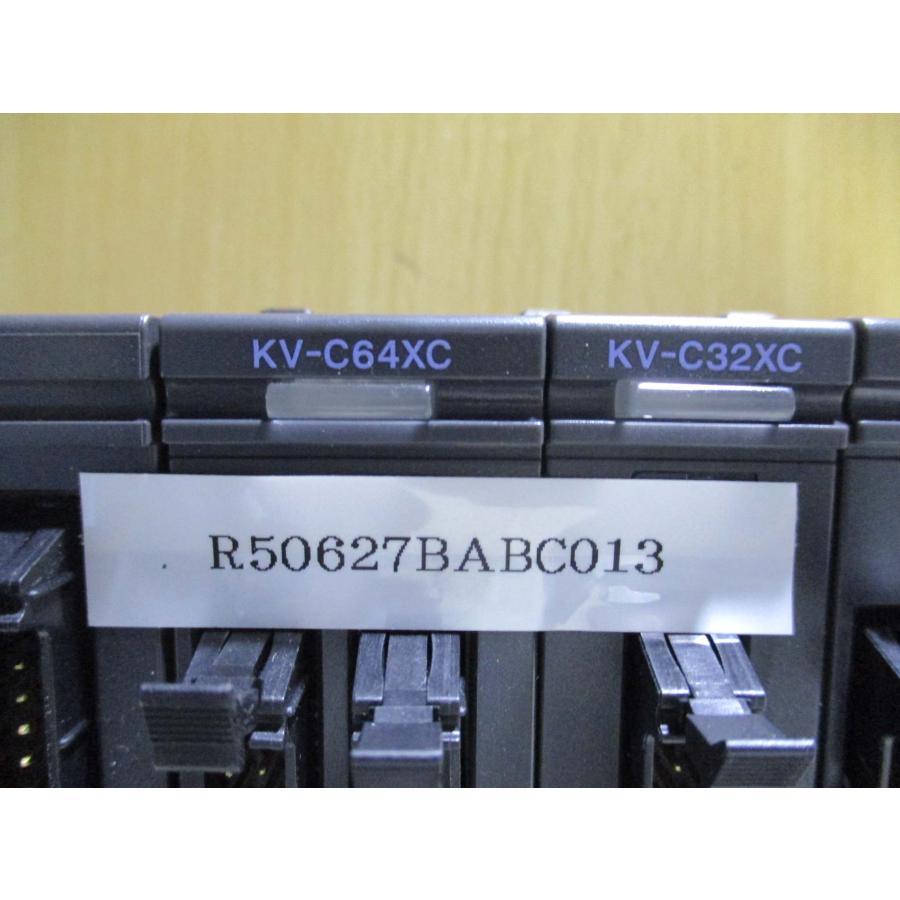 中古 KEYENCE KV-U7/KV-3000/KV-C64XC/KV-C32XC/KV-C64TC*2