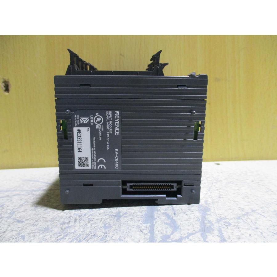 中古 KEYENCE KV-C64XC *3 入力ユニット(R50627BABC016