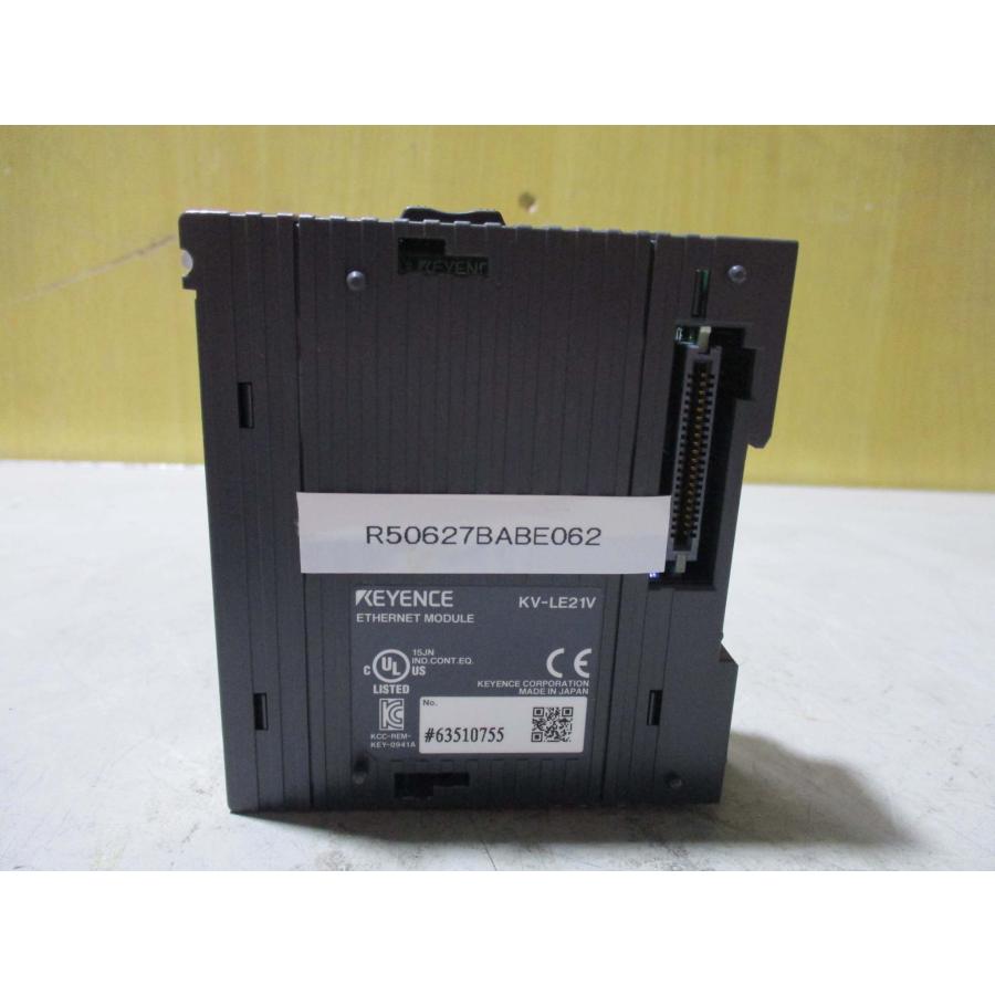 中古 KEYENCE KV-LE21V イーサネットユニット(R50627BABE062