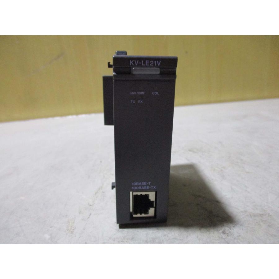 中古 KEYENCE KV-LE21V イーサネットユニット(R50627BABE062