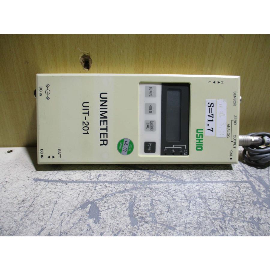 中古 USHIO UNIMETER UIT-201AFG 紫外線照度計(R50628AFB019) : growdetrading Yahoo ...