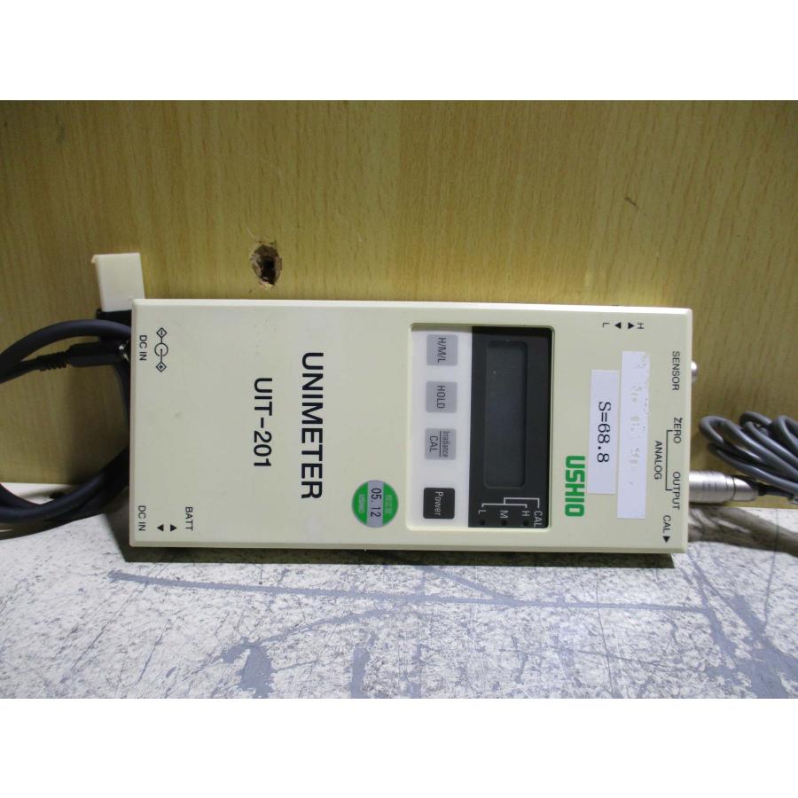 中古 USHIO UNIMETER UIT-201AFG 紫外線照度計(R50628AFB020 中古 USHIO UNIMETER UIT-201AFG 紫外線照度計(R50628AFB020