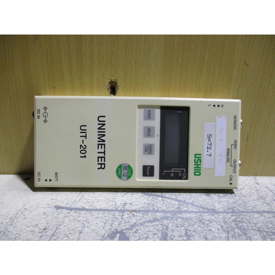 中古 USHIO UNIMETER UIT-201AFG 紫外線照度計(R50628AFB023 中古 USHIO UNIMETER UIT-201AFG 紫外線照度計(R50628AFB023