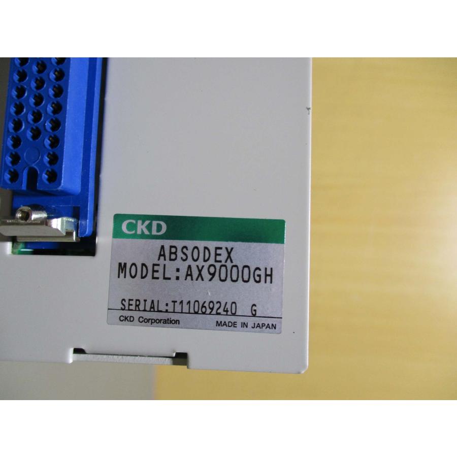 CKD ABSODEX AX9000GS アブソデックスドライバ 保証付き 中古 CKD ABSODEX AX9000GS アブソデックスドライバ(LCER50630D040