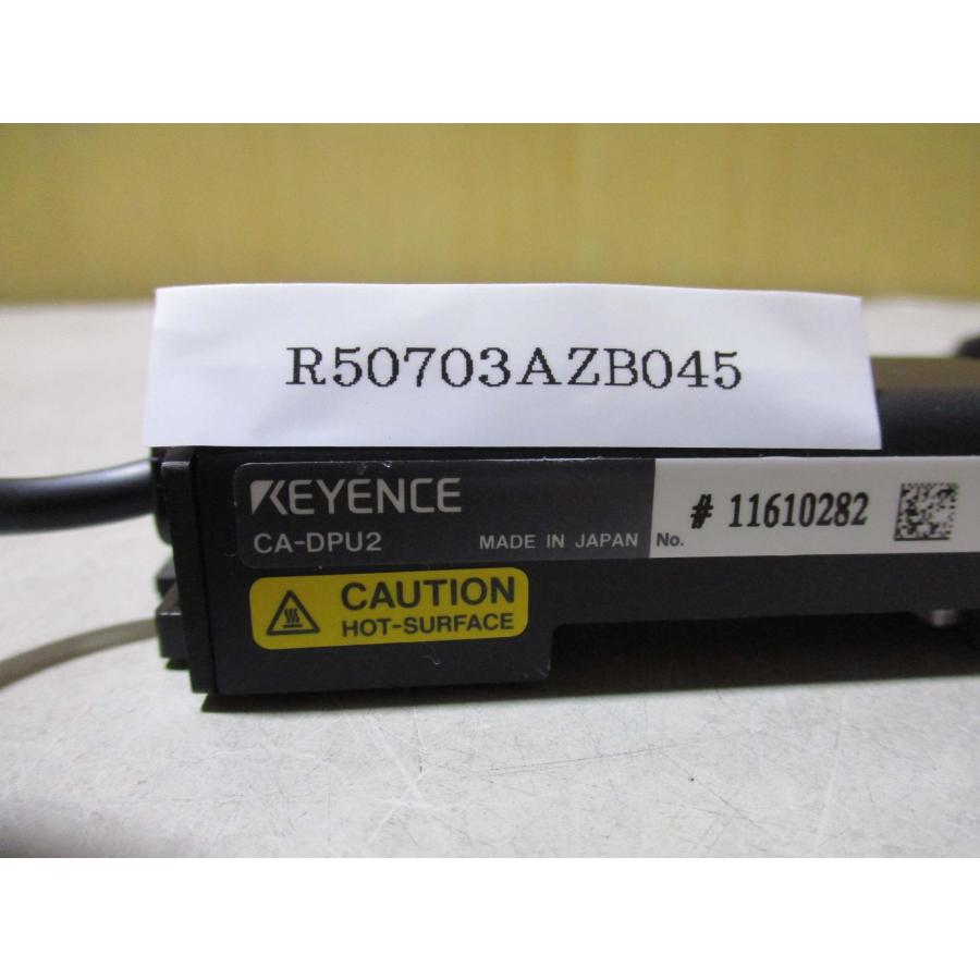 中古 KEYENCE 画像処理用LED照明 CA-Dシリーズ スポット照明専用電源 
