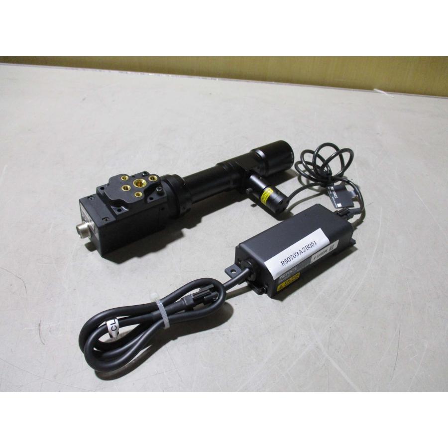 中古 KEYENCE 画像処理用LED照明 CA-Dシリーズ スポット照明専用電源アダプタ CA-DPU2 CA-DPW2 レンズ WD110 ...