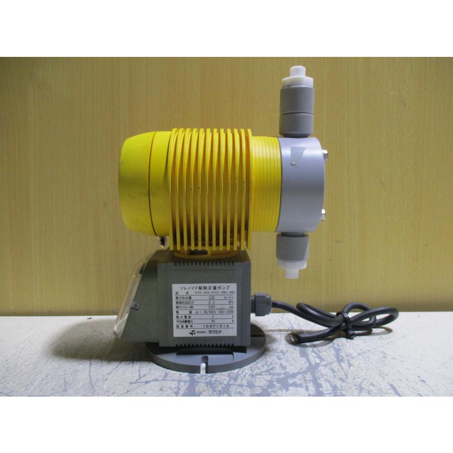 中古 タクミナ PZD-300-VTCT-XWJ-ANC ソレノイド駆動定量ポンプ 0.3MPa 