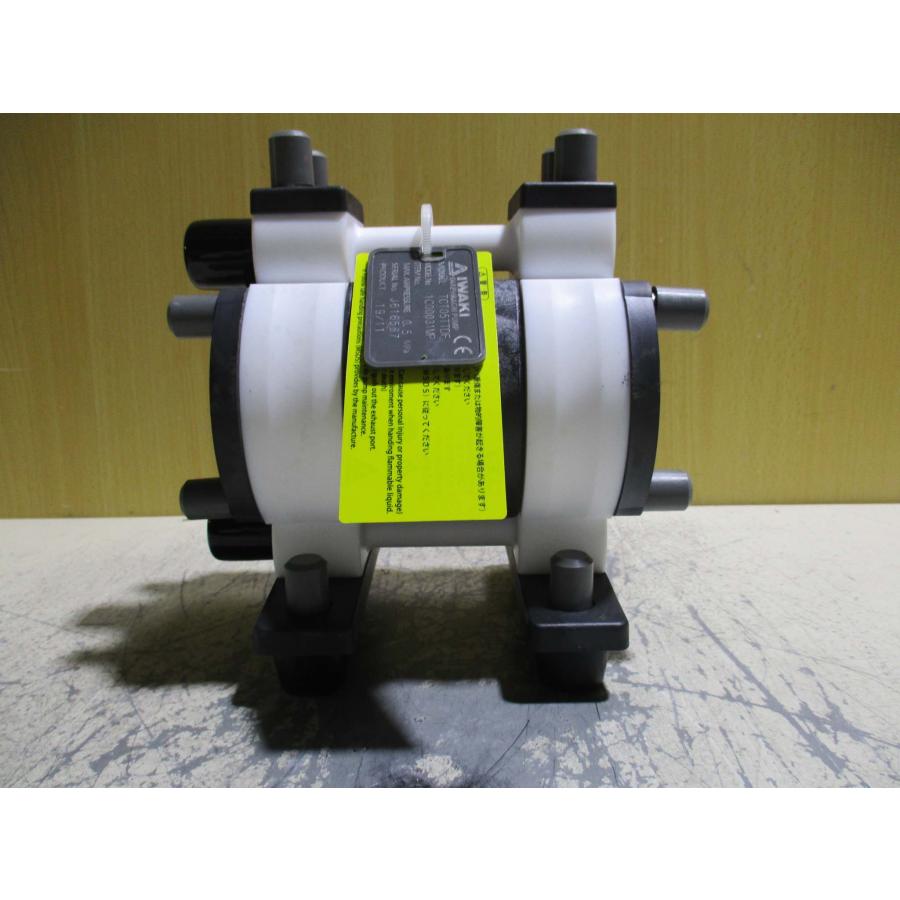 中古 IWAKI DIAPHRAGM PUMP TCT05TTDF ダイヤフラムポンプ