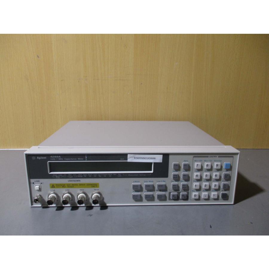 中古 Agilent 4288A-CFG001 CAPACITANCE METER 通電OK(R50705CUC026) 中古 Agilent 4288A-CFG001 CAPACITANCE METER 通電OK(R50705CUC026)