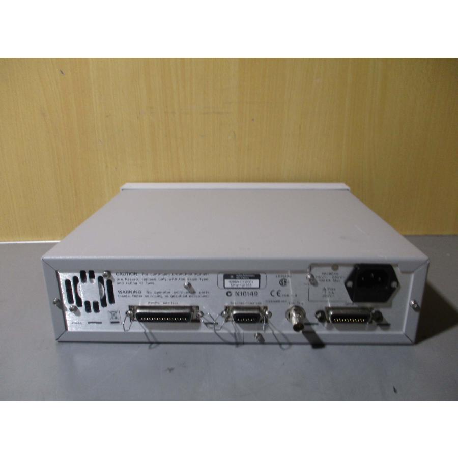 中古 Agilent 4288A-CFG001 CAPACITANCE METER 通電OK 中古 Agilent 4288A-CFG001 CAPACITANCE METER 通電OK