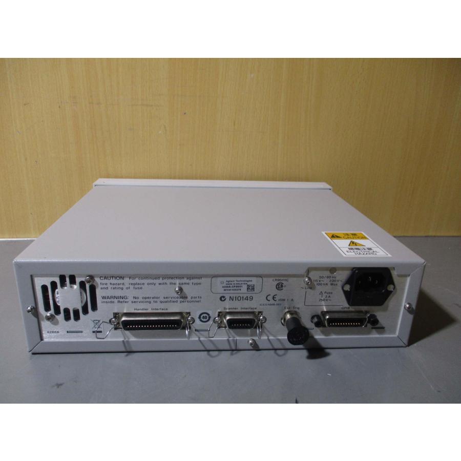 中古 Agilent 4288A-CFG001 CAPACITANCE METER  通電OK(R50705CUC027)の画像